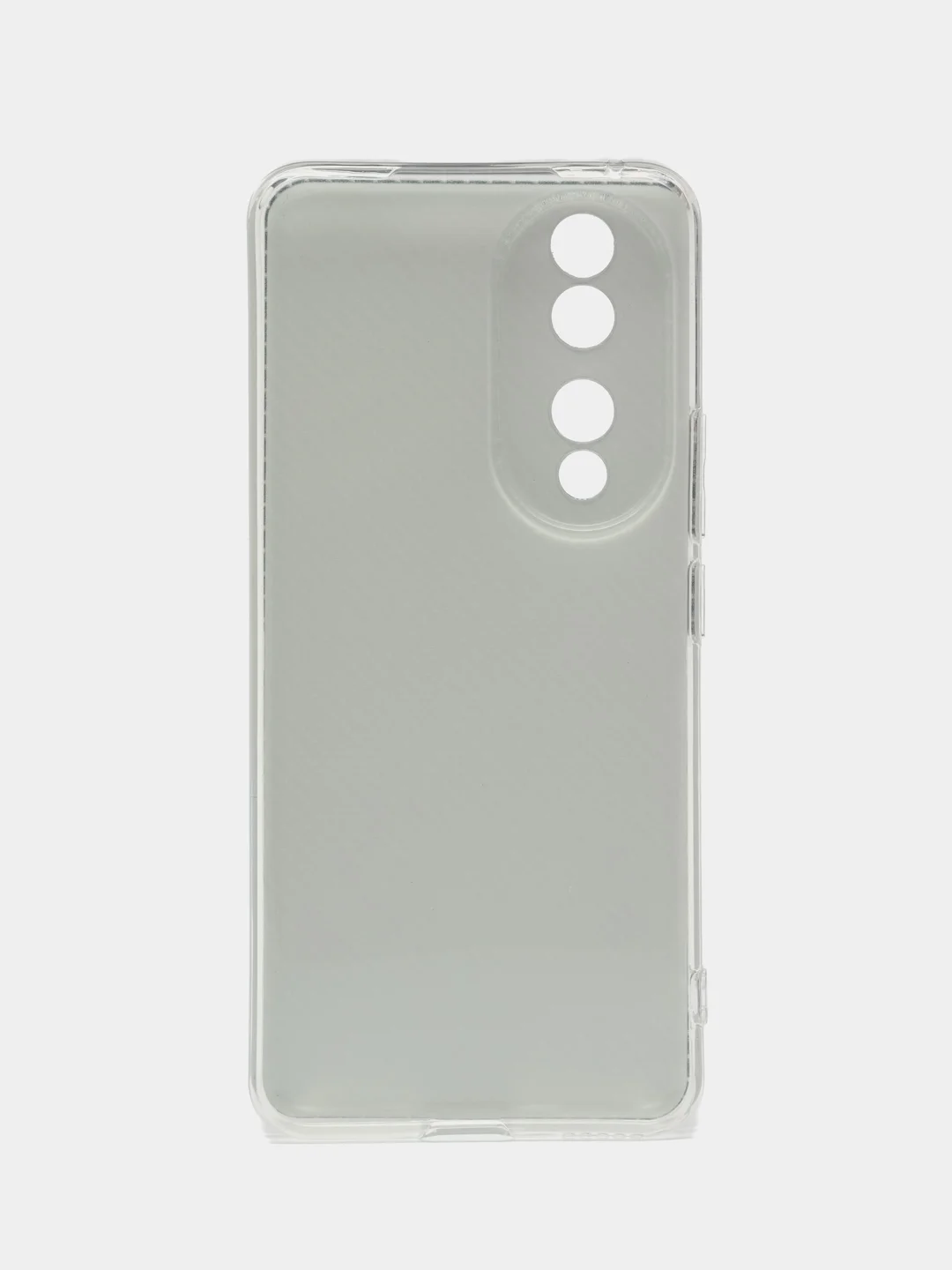 Хаки силиконовый чехол на Honor 90 (Хонор 90), прозрачный, с рисунком