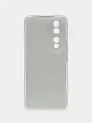 Хаки силиконовый чехол на Honor 90 (Хонор 90), прозрачный, с рисунком