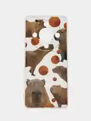Терракотовый силиконовый чехол на Honor X9B (Хонор X9B), прозрачный, с рисунком, защита камеры