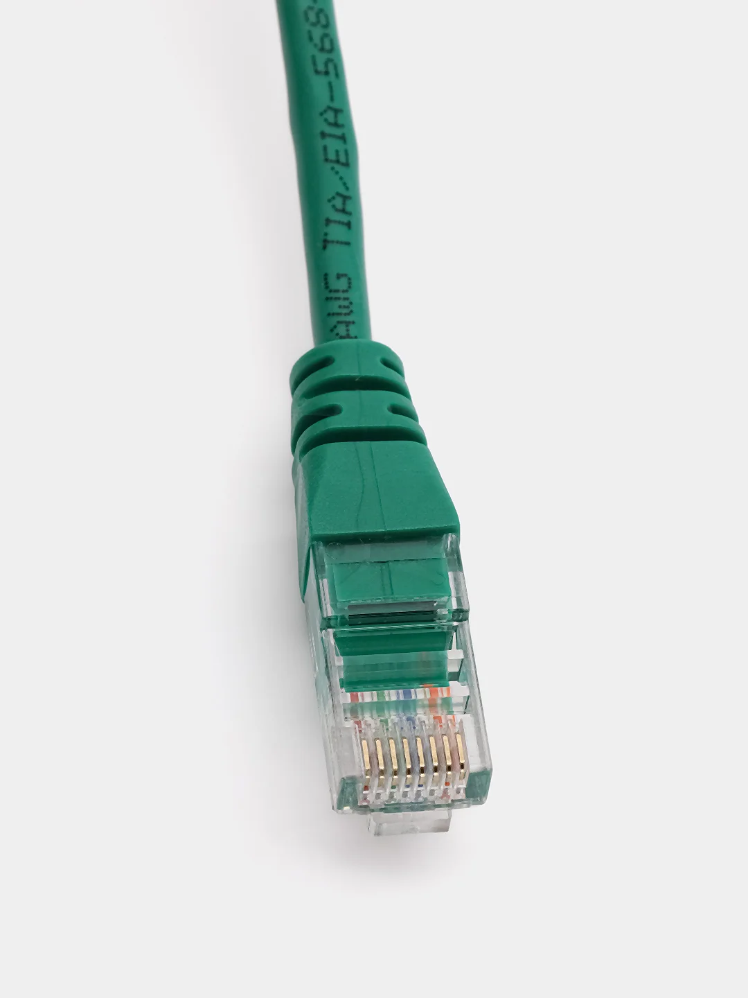 Патчкорд UTP кат.5E RJ-45 вилка <--> RJ-45 вилка, зеленый, 10 м.