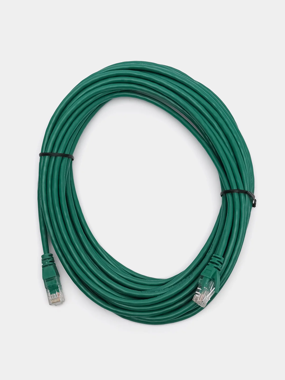 Патчкорд UTP кат.5E RJ-45 вилка <--> RJ-45 вилка, зеленый, 10 м.