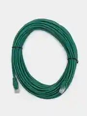 Патчкорд UTP кат.5E RJ-45 вилка <--> RJ-45 вилка, зеленый, 10 м.