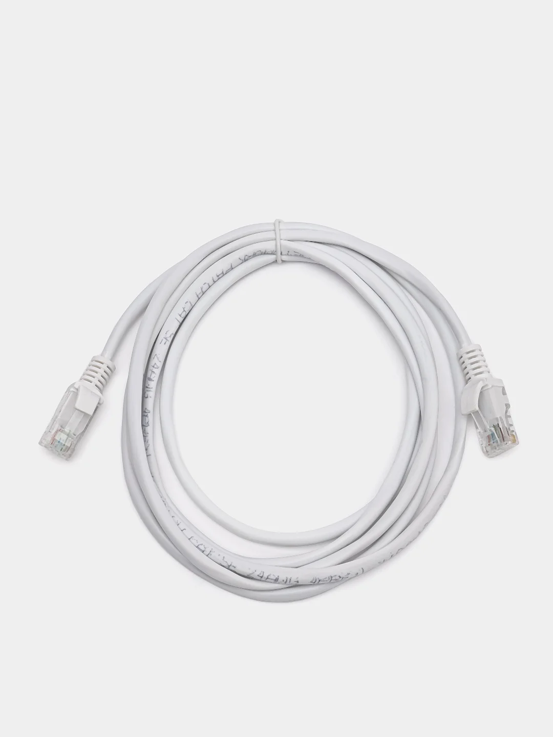 Патчкорд UTP кат.5E RJ-45 вилка <--> RJ-45 вилка, серый, 2 м.
