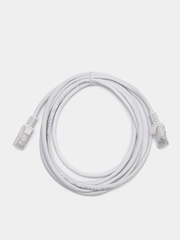 Патчкорд UTP кат.5E RJ-45 вилка <--> RJ-45 вилка, серый, 2 м.