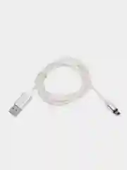 Магнитный кабель Pro Legend USB 2.0 A вилка <--> Lightning (iphone 5/6/7), белый 1 м.