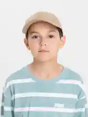 Песочный хаки бейсболка детская