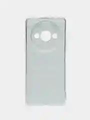 Хром чехол на Redmi A3/Poco C61 / Редми А3/Поко С61 прозрачный, с рисунком, защита камеры