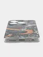 Манго чехол на Tecno Spark 10/10C (Текно Спарк 10/10С), прозрачный, с рисунком, защита камеры
