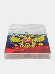 Синий чехол на Tecno Camon 20/20 Pro 4G (Текно Камон 20/20 Про 4G), с рисунком, защита камеры