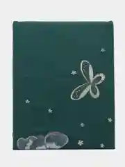Тёмно-зелёный комплект постельного белья, 1,5 спальный размер