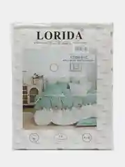 Зеленый комплект постельного белья Lorida, 1,5 спальный размер