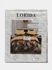 Тёмно-коричневый комплект постельного белья Lorida, 1,5 спальный размер