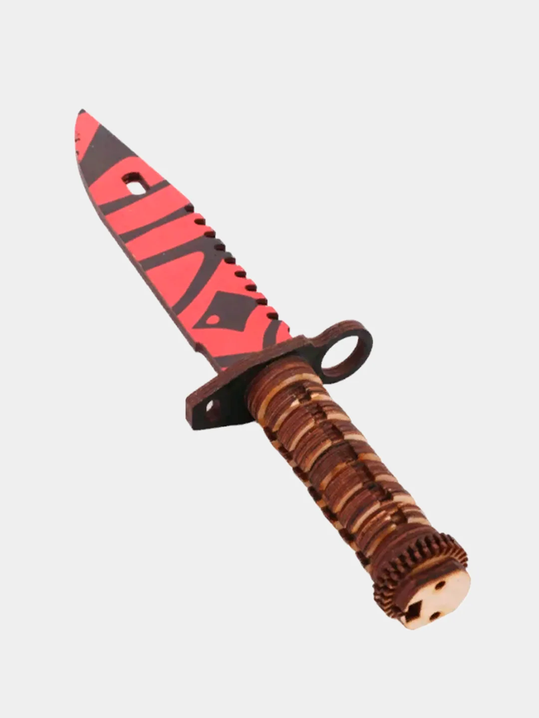 Деревянный игрушечный штык-нож кинжал "М9" Bayonet (Убой) кс го / cs go