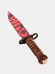 Деревянный игрушечный штык-нож кинжал "М9" Bayonet (Убой) кс го / cs go