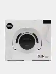 Белый лампа для маникюра и педикюра Sun BQ5T, лампа для сушки ногтей, UV/LED лампа, 120W
