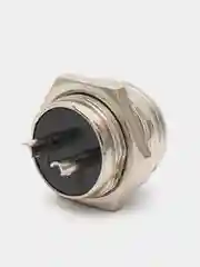 Разъем MIC16 2P штекер металл на корпус, Pro Legend