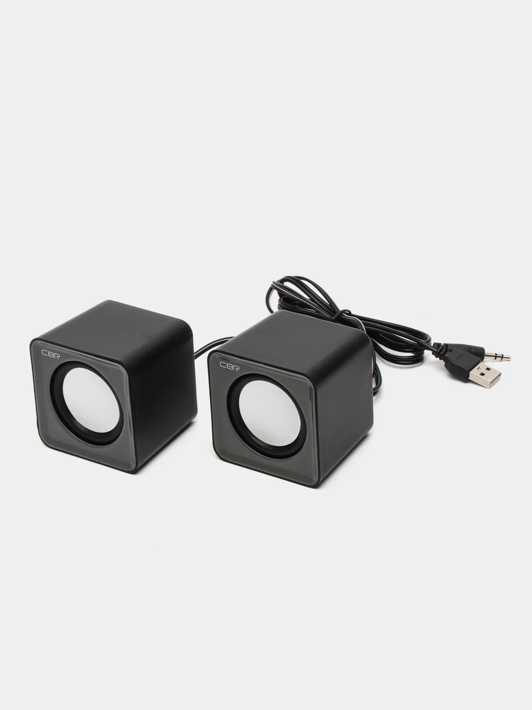 Серый колонки компьютерные CBR CMS 90 2.0, 6 Вт, USB