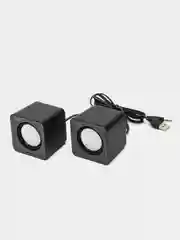 Серый колонки компьютерные CBR CMS 90 2.0, 6 Вт, USB