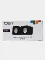 Серый колонки компьютерные CBR CMS 90 2.0, 6 Вт, USB