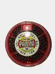Черный набор рыболовных грузил / груз PALLINI (70-80-100гр)