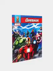 Алый дневник школьный для 1-11 класса, в мягкой обложке