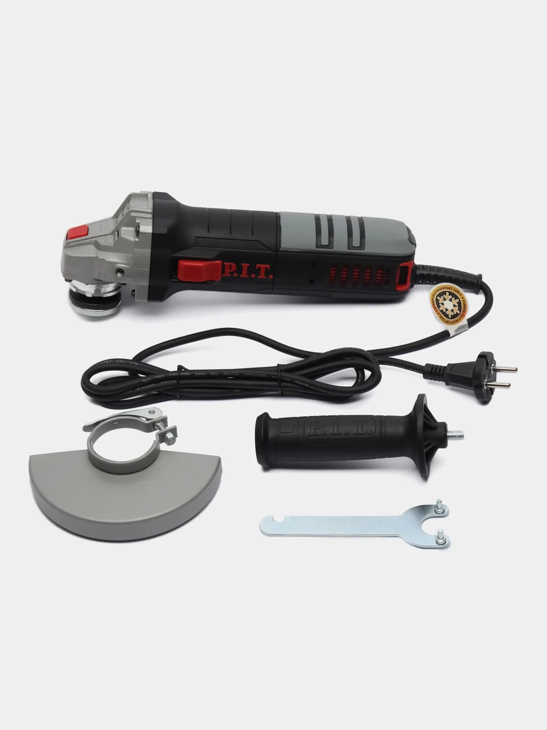 УШМ PIT PWS125-C5, 125 мм, 1000 Вт Угловая шлифмашина, (болгарка)