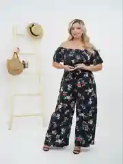 Белый комбинезон женский 50-56
