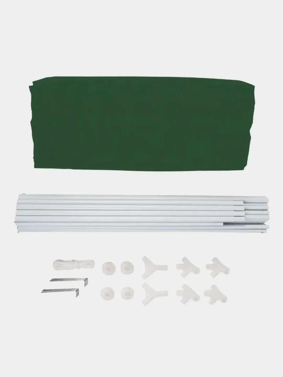 Зеленый шатер садовый Green Glade 1044 с москитной сеткой, тент беседка, 3 х 4 м, до 13 человек