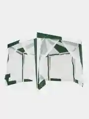 Зеленый садовый шатер Green Glade 1001, тент туристический, 2,6 х 2 х 2 м, беседка