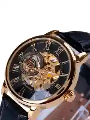 Часы механические, наручные, мужские, FORSINING 099, скелетон