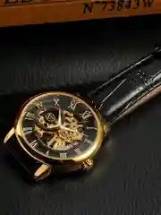 Часы механические, наручные, мужские, FORSINING 099, скелетон
