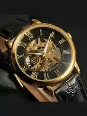 Часы механические, наручные, мужские, FORSINING 099, скелетон