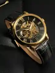 Часы механические, наручные, мужские, FORSINING 099, скелетон