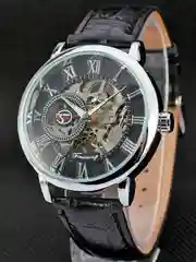 Часы механические, наручные, мужские, FORSINING 099, скелетон