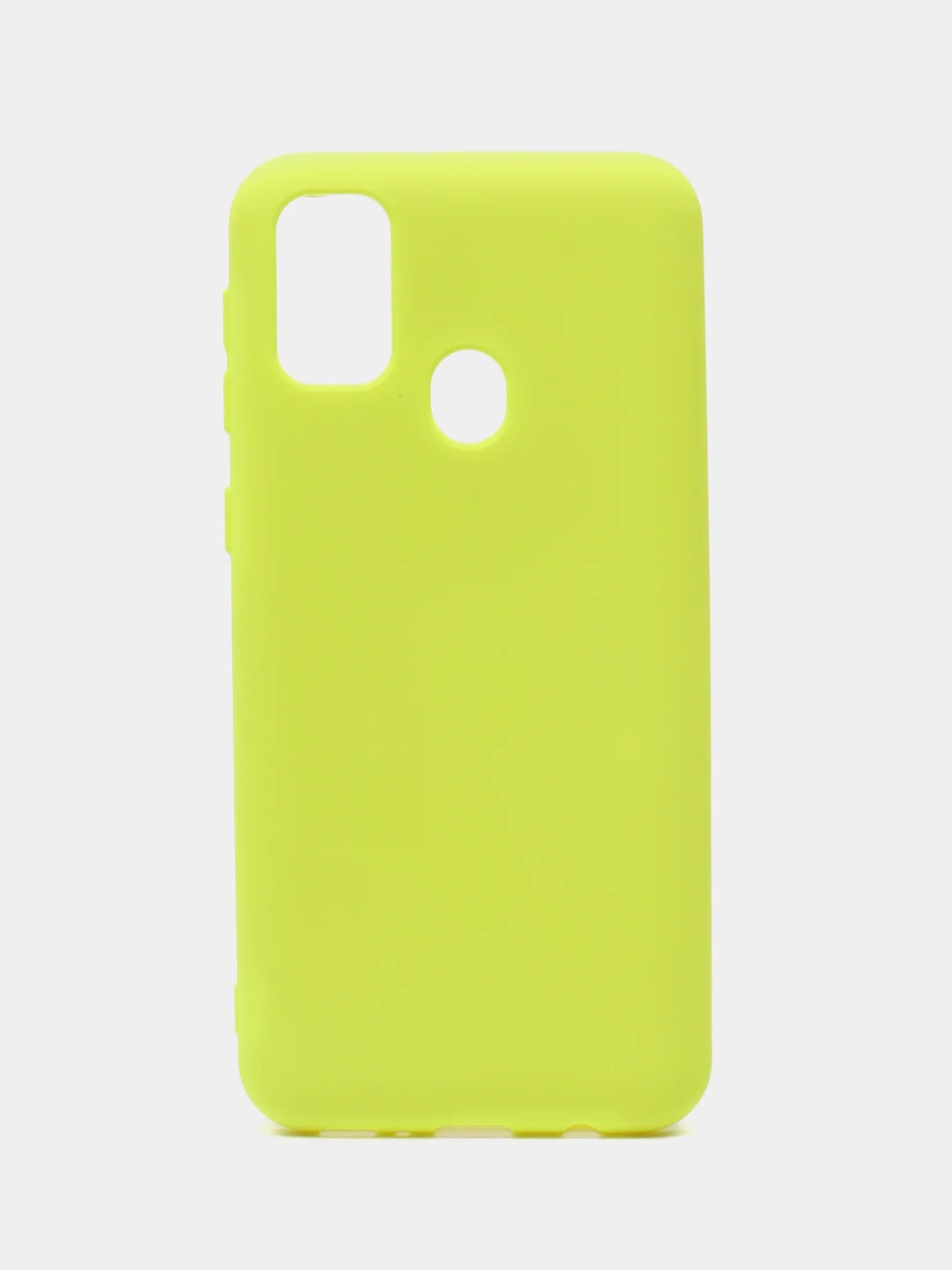 Желтый чехол для Samsung M21 силиконовый (Silicone Case)