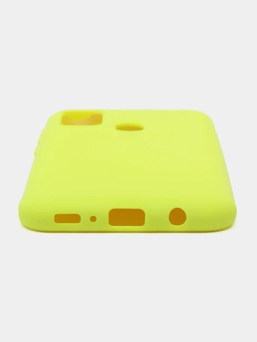 Желтый чехол для Samsung M21 силиконовый (Silicone Case)