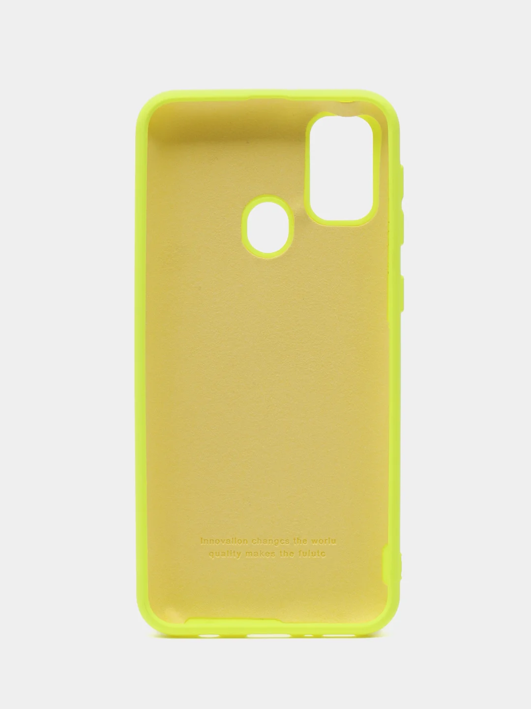 Желтый чехол для Samsung M21 силиконовый (Silicone Case)