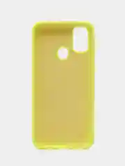 Желтый чехол для Samsung M21 силиконовый (Silicone Case)