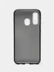Чехол для Samsung A40 с блестками с защитой тыльной камеры
