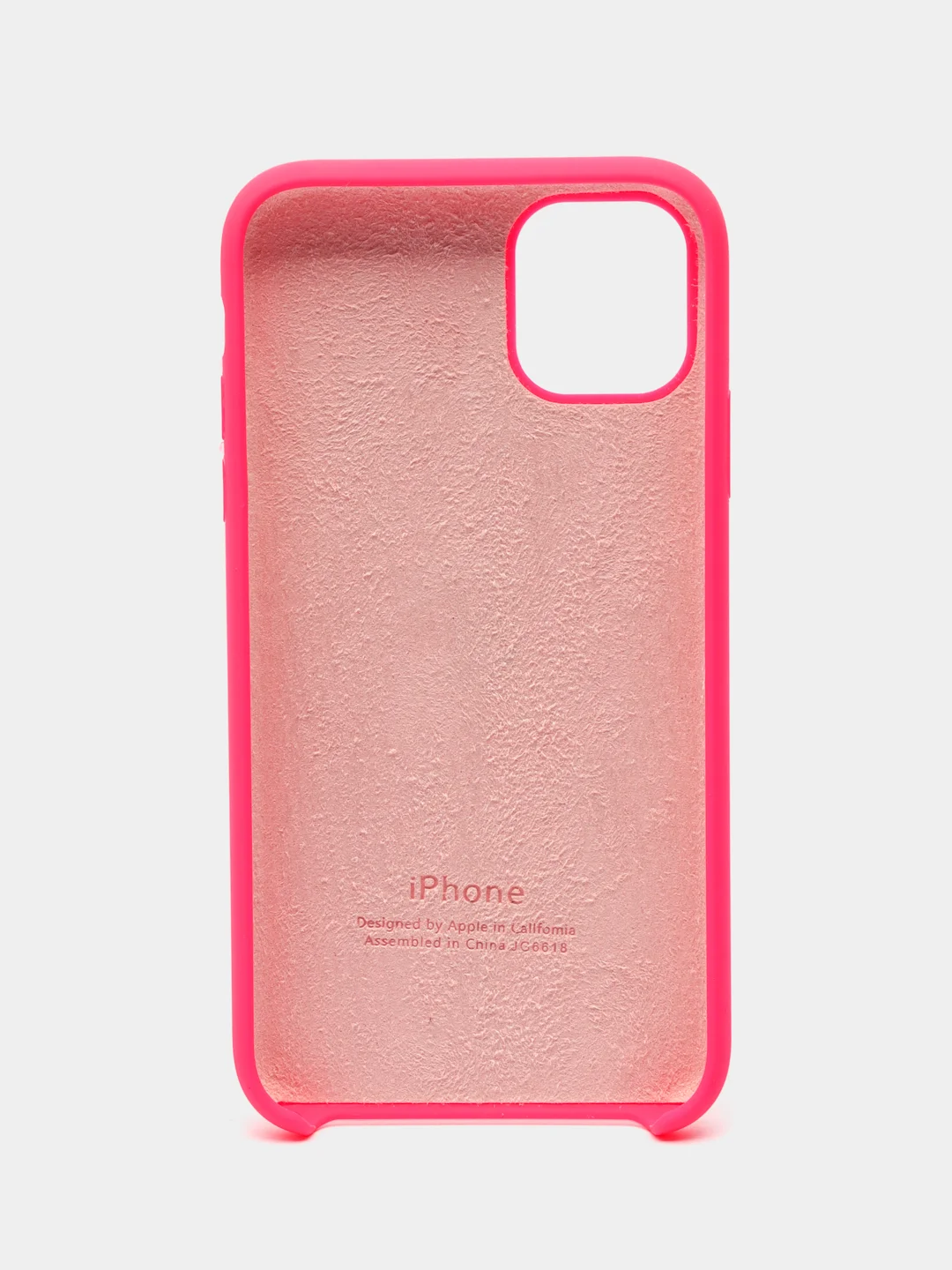 Фуксия чехол Silicone Case для iPhone 11