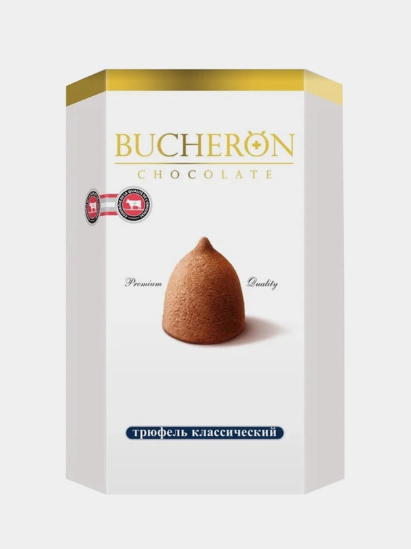 Конфеты BUCHERON Трюфель классический, 130г