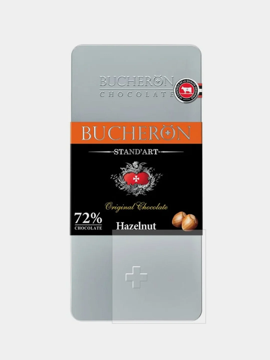 Шоколад горький BUCHERON BLANC EDITION, с фундуком, 85г