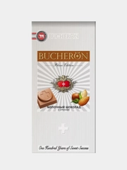 Шоколад молочный BUCHERON BLANC EDITION, с орехами, 85г
