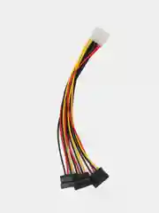 Переходник питания 1Molex - 3SATA, 20 см