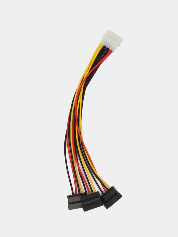 Переходник питания 1Molex - 3SATA, 20 см