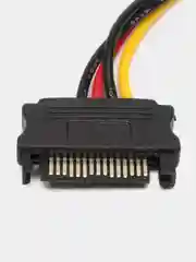Переходник питания 1SATA M to 1big Molex, 20 см