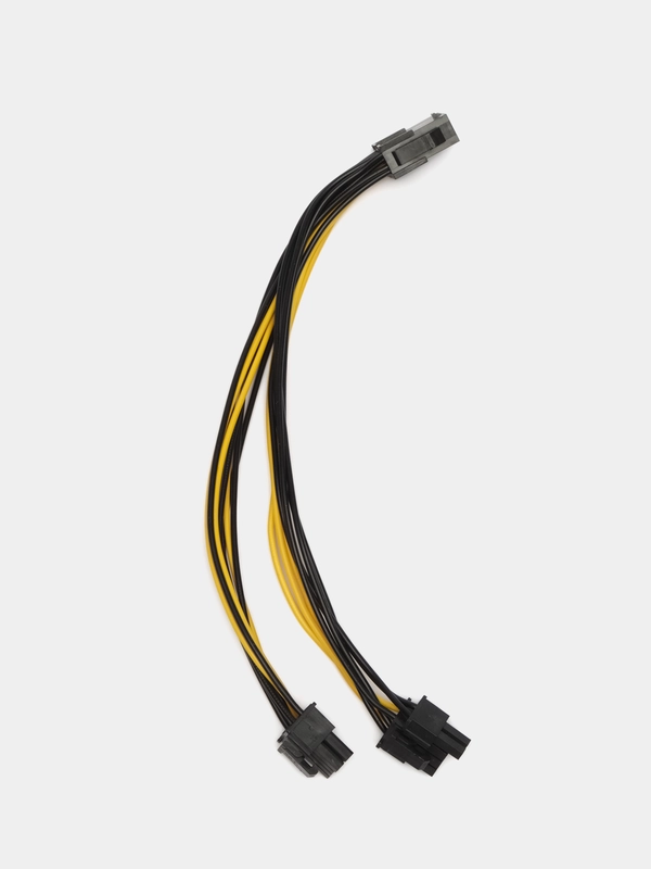 Переходник питания для видеокарт 8-pin EPS12V, 6-pin, 15 см