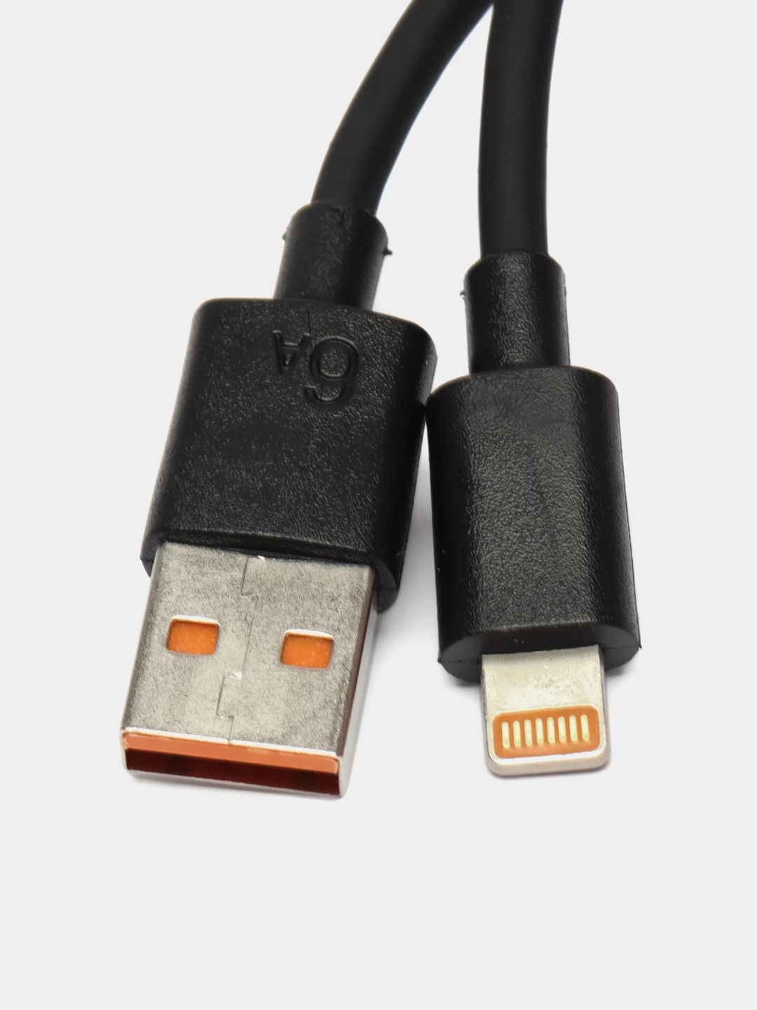 USB-Кабель Iphone 5, 6s, 8 pin, 1м,  чёрный