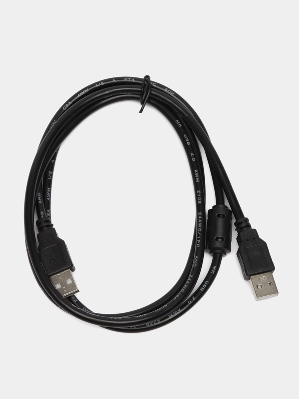 Кабель USB 2.0 А вилка <--> USB А вилка, 1.5 м.