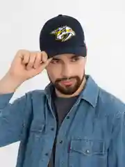 Бейсболка (кепка) мужская/женская (унисекс) NHL Nashville Predators/НХЛ Нэшвилл Предаторз